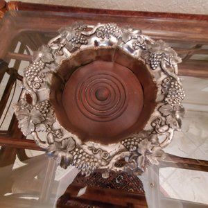 Stainless Silver Nut or Candy Dish